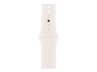 Apple - Band för smart klocka - 40 mm - storlek S/M - ljus rouge - för Watch Hermès Series 7, Hermès Series 9, SE 3, Series 10, Series 11, Series 8, Series 9 MAXC4ZM/A