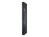 APC Cable Management - Kabelhållarsats för rack - svart - för P/N: NBWL0355A, SMX2000LVNCUS, SMX2KR2UX145, SMX3000HV-BR, SMX3000LV2U-BR, SMX3KR2UNCX145 AR8625