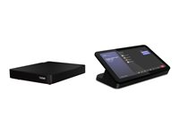 Lenovo ThinkSmart One - Controller Kit - paket för videokonferens (pekskärmskonsol, beräkningssystem) - med 3 års Lenovo Premier Support + underhåll första året - Certifierad för Zoom Rooms - svart - power adapter included 12QL0001MT