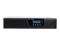 Eaton PW9130i1000R-XL2U - UPS (kan monteras i rack) - AC 220-240 V - 900 Watt - 1000 VA - 9 Ah - RS-232, USB - utgångskontakter: 6 - 2U - svart 103006455-6591