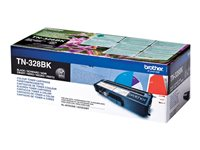 Brother TN328BK - Svart - original - tonerkassett - för Brother DCP-9270CDN TN328BK