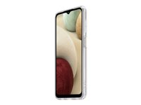 Samsung Soft Clear Cover EF-QA125 - Baksidesskydd för mobiltelefon - transparent - för Galaxy A12 EF-QA125TTEGEU