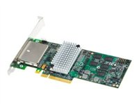 Intel RAID Controller RS2PI008 - Kontrollerkort (RAID) - 8 Kanal - SATA 3Gb/s / SAS 6Gb/s - låg profil - RAID 0, 1, 5, 6, 10, 50, 60 - PCIe 2.0 x8 - för Server System P4208CP4MHGC RS2PI008