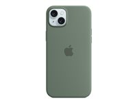Apple - Skydd för mobiltelefon - MagSafe-kompatibilitet - silikon - cypress - för iPhone 15 Plus MT183ZM/A