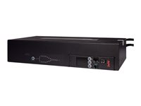 APC Rack Automatic Transfer Switch AP4453 - Redundant omkopplare (kan monteras i rack) - AC 120 V - Ethernet 10/100, RS-232, USB - utgångskontakter: 16 - 2U - svart - för P/N: AR106SH6, AR109SH4, AR109SH6, AR112SH4, AR112SH6, SCL400RMJ1U, SCL500RMI1UNC AP4453