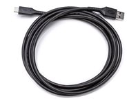 Crestron CBL-USB2-A-C-9 - USB-kabel - USB (hane) till USB-C (hane) - USB 2.0 - 2.7 m - passiv CBL-USB2-A-C-9
