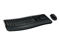 Microsoft Wireless Comfort Desktop 5050 - Sats med tangentbord och mus - trådlös - 2.4 GHz - nordisk PP4-00009