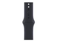 Apple - Band för smart klocka - Vanlig storlek - midnatt - för Watch Hermès Series 7, Hermès Series 9, SE 3, Series 10, Series 11, Series 8, Series 9 MKU83ZM/A