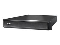 APC Smart-UPS X 48V External Battery Pack Rack/Tower - Batterihölje (kan monteras i rack) - 2 x batteri - Bly-syra - 864 mAh - 2U - svart - för P/N: SMX1000C, SMX1000CNC, SMX1000CUS, SMX1500RM2UC, SMX1500RM2UCNC, SMX750C, SMX750CNC SMX48RMBP2U