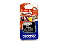 Brother M-K231BZ - Svart på vitt - Rulle (1,2 cm x 8 m) 1 kassett(er) etiketttejp - för P-Touch PT-55, PT-65, PT-75, PT-80, PT-85, PT-90, PT-BB4 MK231BZ