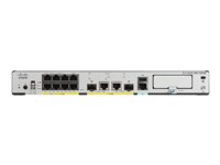 Cisco Integrated Services Router 1131 - Router 8-ports-switch - 1GbE - WAN-portar: 2 C1131-8PWE