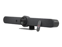 Logitech Rally Bar No-Radio - Enhet för videokonferens - Zoomcertifierad, Certifierad för Microsoft-teams, Google Meet-certifierad - grafit - TAA-kompatibel - power adapter included 960-001669