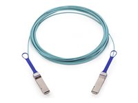 NVIDIA - 100GBase direktkopplingskabel - QSFP till QSFP - 10 m - 10 m - fiberoptisk - halogenfri, Ethernet-stöd 980-9I134-00C010