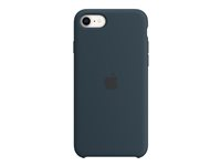 Apple - Skydd för mobiltelefon - silikon - avgrundsblå - för iPhone 7, 8, SE (3rd generation), SE (andra generationen) MN6F3ZM/A