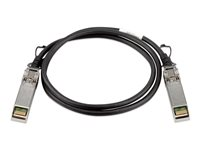 D-Link Direct Attach Cable - Stackningskabel - SFP+ till SFP+ - för D-Link Data Center 10; DGS 3630; DXS 1100, 1210, 3400, 3600; Web Smart DXS-1210-12 DEM-CB100S
