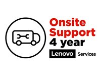 Lenovo Onsite Upgrade - Utökat serviceavtal - material och tillverkning (för stationära datorer) - 4 år (från ursprungligt inköpsdatum av utrustningen) - på platsen - för ThinkCentre M70q Gen 3; M70s Gen 3; M70t Gen 3; ThinkCentre neo 50; V55t Gen 2-13; V55t-15 5WS0D80922