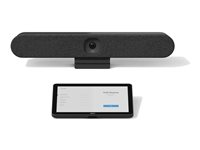 Logitech Tap IP Appliance Room Solutions Huddle + Small Rooms - Paket för videokonferens (Logitech Tap IP, Logitech Rally Bar Huddle) - grafit - power adapter included 991-000479
