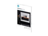 HP Premium Plus Photo Paper - Blank - A3 (297 x 420 mm) - 300 g/m² - 20 ark fotopapper - för ENVY Inspire 7255, 79XX; Officejet 7000 E809, 75XX; Officejet Pro 7720 CR675A