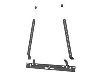 Multibrackets M - Monteringssats - för soundbar - laserskuret stål, aluminium - svart - TV-fäste - för Sonos Arc 7350105211867