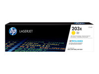 HP 203X - Lång livslängd - gul - original - LaserJet - tonerkassett (CF542X) CF542X