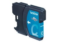 Brother LC1100C - Cyan - original - bläckpatron - för Brother DCP-185, 395, 585, 6690, J715, MFC-490, 5490, 790, 795, 990, J615; Justio MFC-5890 LC1100CBPDR