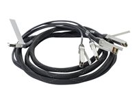 HPE Direct Attach Cable - Nätverkskabel - SFP+ till QSFP+ - för CX 8360-12C V2, 8360-16Y2C V2 721064-B21