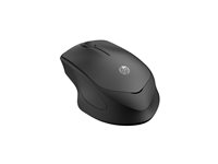 HP 285 Silent - Mus - ergonomisk - optisk - trådlös - 2.4 GHz - trådlös USB-mottagare 6G4E6AA#ABB