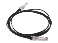 HPE X242 Direct Attach Copper Cable - Nätverkskabel - SFP+ (hane) till SFP+ (hane) - för Modular Smart Array 1040, P2000 G3; HPE Aruba 2930F 24, 2930F 48, 5406 J9283B