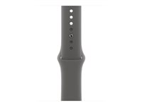 Apple - Band för smart klocka - 46mm - M/L (passar handleder på 160 - 210 mm) - stone grey - för Watch Hermès Series 9, SE 3, Series 10, Series 11, Series 8, Series 9, Ultra 2, Ultra 3 MXLY3ZM/A