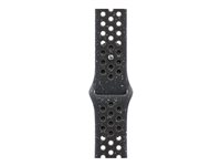 Apple Nike - Klockrem för smart klocka - 46mm - storlek S/M - midnatt himmel - för Watch Hermès Series 9, SE 3, Series 10, Series 11, Series 8, Series 9, Ultra 2, Ultra 3 MYL63ZM/A