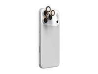 ZAGG InvisibleShield Premium GL - Linsskydd för mobiltelefon - orange - för Apple iPhone 15 Pro, 15 Pro Max, 16 Pro, 16 Pro Max, 17 Pro, 17 Pro Max 200119647