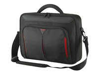 Targus Classic Clamshell - Notebook-väska - 14" - svart, röd CN414EU