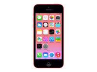 Apple iPhone 5c - 4G smartphone / Internminne 32 GB - LCD-skärm - 4" - 1 136 x 640 pixlar - rear camera 8 MP - rosa MF096KS/A