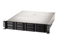 LenovoEMC px12-400r Network Storage Array 70BN - NAS-server - 12 fack - 24 TB - kan monteras i rack - SATA 6Gb/s - HDD 2 TB x 12 - RAID 0, 1, 5, 6, 10, JBOD, 5 hot spare, 6-reservsnabbyte - RAM 4 GB - Gigabit Ethernet - iSCSI support - 2U - TopSeller 70BN9006WW
