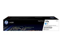 HP 117A - Cyan - original - tonerkassett (W2071A) - för Color Laser 150a, 150nw, MFP 178nw, MFP 178nwg, MFP 179fnw, MFP 179fwg W2071A