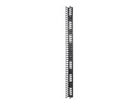 APC - Kabelhållarsats för rack - svart - 48U - TAA-kompatibel (paket om 2) - för NetShelter SX AR7588