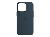 Apple - Skydd för mobiltelefon - med MagSafe - silikon - avgrundsblå - för iPhone 13 Pro MM2J3ZM/A