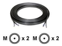 Cisco - Antennkabel - F-kontakt (hane) till F-kontakt (hane) - RG-6 - för Aironet 1410 Wireless Bridge, Power Injector AIR-CAB020DRG6-F=