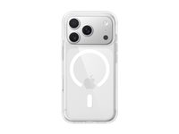 Belkin SheerForce Clear Series - Baksidesskydd för mobiltelefon - MagSafe-kompatibilitet - tillverkas av återvunna material - klar - för Apple iPhone 17 Pro MSA031HQCL
