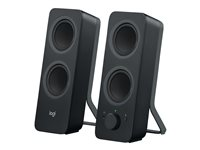 Logitech Z207 - Högtalare - för persondator - 2.0-kanals - trådlös - Bluetooth - 5 Watt (Total) - svart 980-001295