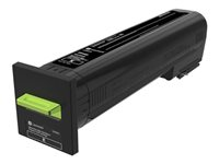 Lexmark - Extra lång livslängd - svart - original - tonerkassett LCCP, LRP - för Lexmark CS820, CX820, CX825, CX860 72K2XK0