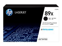 HP 89X - Hög kapacitet - svart - original - LaserJet - tonerkassett (CF289X) - för P/N: A29Z8A#BAZ CF289X