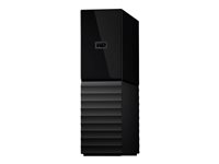 WD My Book WDBBGB0060HBK - Hårddisk - krypterat - 6 TB - extern (desktop) - USB 3.0 - 256 bitars AES - svart WDBBGB0060HBK-EESN