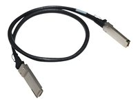 HPE X240 Direct Attach Cable - Nätverkskabel - QSFP+ till QSFP+ - för Apollo 4200, 4200 Gen10; Edgeline e920; FlexFabric 12900E 36, 12XXX; ProLiant e910t 2U JG326A