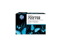 HP 727 - Mattsvart, foto-svart, cyan, magenta, gul, grå - skrivhuvud - för DesignJet T1500, T1530, T2500, T2530, T920, T930 B3P06A