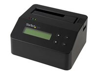 StarTech Hårddiskraderare och -dockningsstation för 2,5/3,5" SATA SSD/HDD - USB 3.0 - Hårddiskraderare - svart - för P/N: SVA12M5NA SDOCK1EU3P