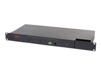 APC KVM 2G Analog - Omkopplare för tangentbord/video/mus - CAT5 - 16 x KVM port(s) - 1 lokal användare - rackmonterbar - TAA-kompatibel - för P/N: SMX1000CUS, SMX1500RM2UCNCUS, SMX1500RM2UCUS, SMX2KR2UX145, SMX3KR2UNCX145, SMX750CUS KVM0116A