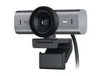 Logitech Master Series MX Brio - Livestreamingkamera - färg - 8,5 MP - 3840 x 2160 - 4K, 1080p - ljud - USB-C 960-001559