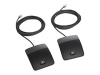 Cisco Microphone Kit - Mikrofon - återanvänd (paket om 2) - för Unified IP Conference Phone 8831 CP-MIC-WIRED-S-RF