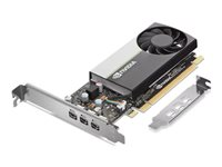 NVIDIA - Grafikkort - T400 - 4 GB GDDR6 - PCIe 3.0 x16 - 3 x Mini DisplayPort - för ThinkStation P3; P3 Ultra; P340; P350; P358; P520; P620; P720; P920 4X61J52234